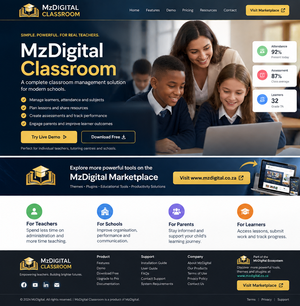 Classroom Theme product preview
